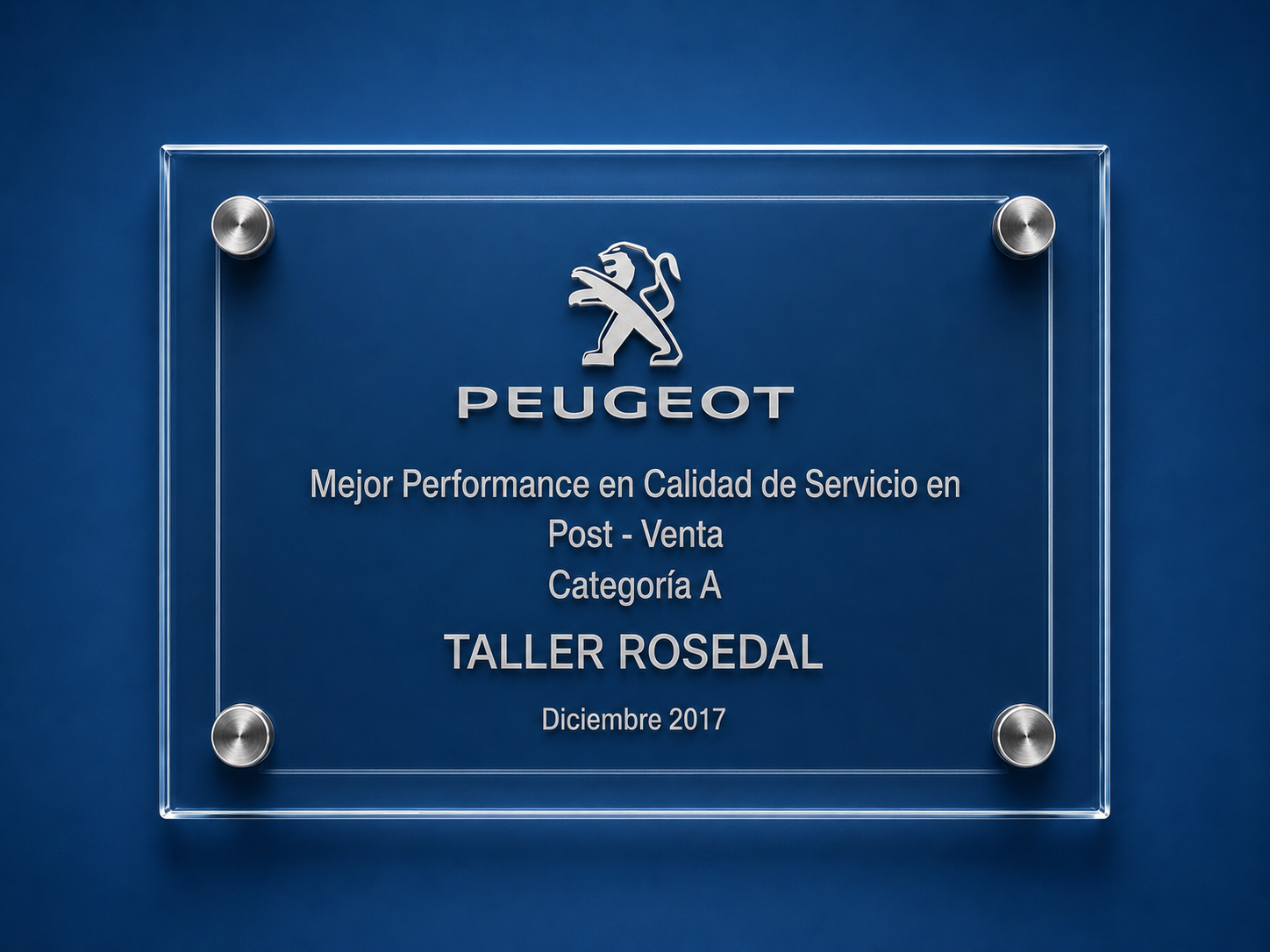 Reconocimiento Peugeot 2017